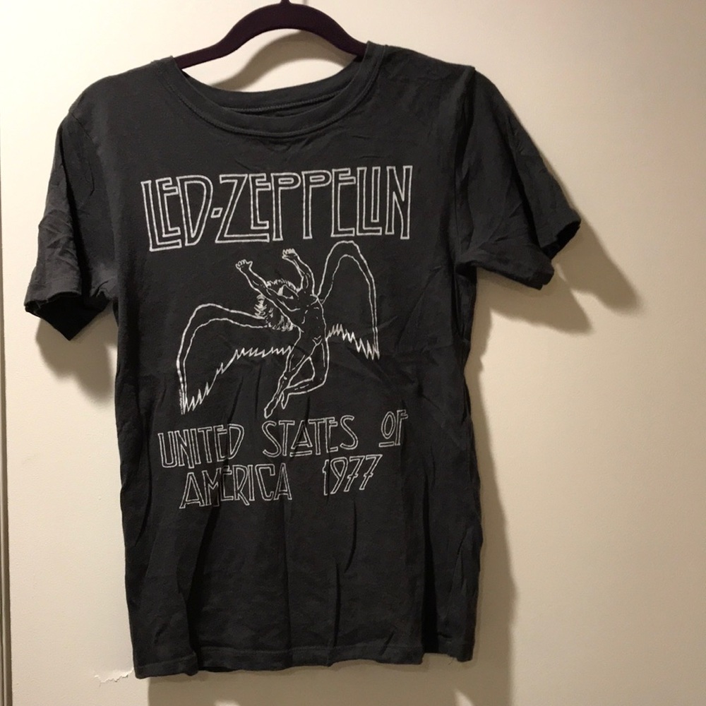 Led - zeppelin dark gray t shirt